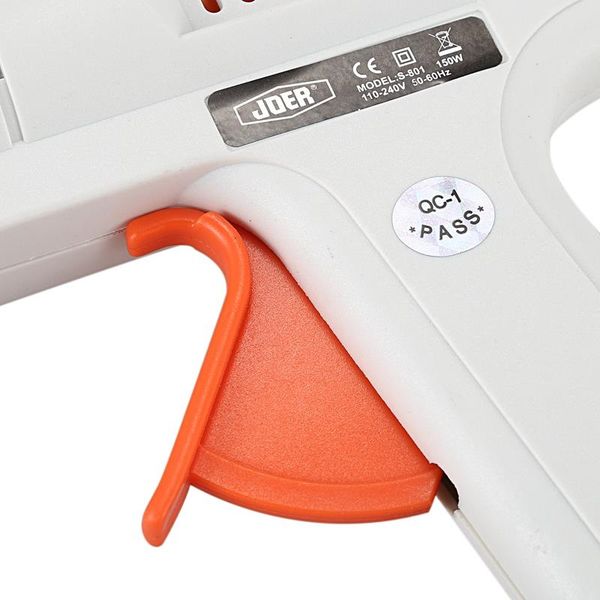 

easy-150w 140-220v manual temperature adjustment melt glue gun 2-3mm nozzle diameter intelligent melt glue gun use 11m