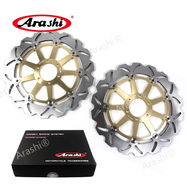 

arashi для moto guzzi griso 850 2006 breva 850 06-08 cnc плавающие тормозные диски роторы breva850 2006 2007 2008 norge t-gtl 2007