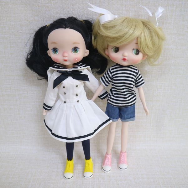 

10 inch plastic doll diy customization doll similar with holal doll with licca body 25 cm height t200428