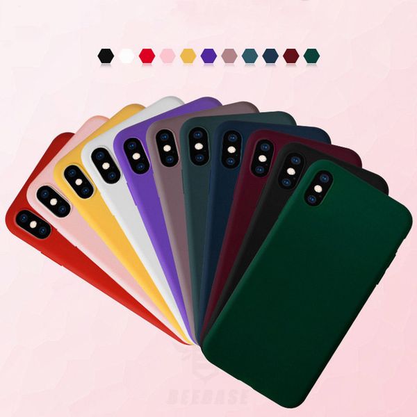 

for iphone x case for iphone 7 case cover for iphone 6 funda silicone5 5s se 8plus xr xs max on cover