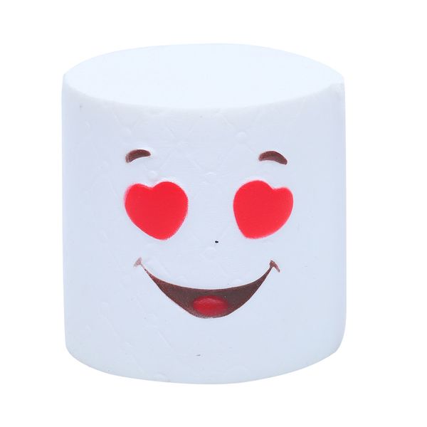 

1pcs squeeze circular smiling expression scented slow rising decompression toys sweet smelling and super kawai w313 baby play