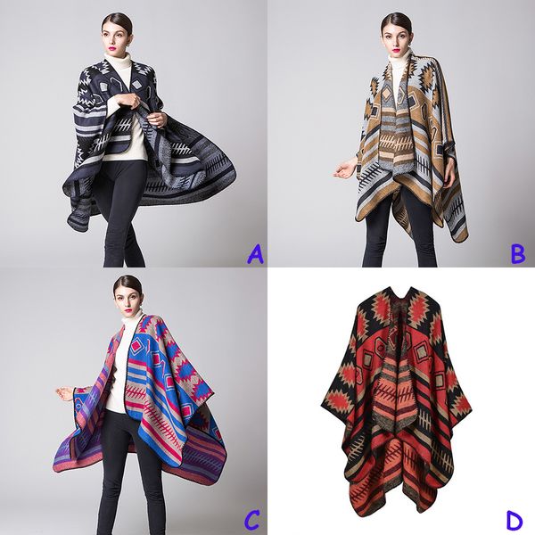 

геометрическая головоломка pattern теплого мягкий платок wrap шарф женщина дама шарм мода полиэстер прямоугольник похититель мыс длинный оде, Blue;gray