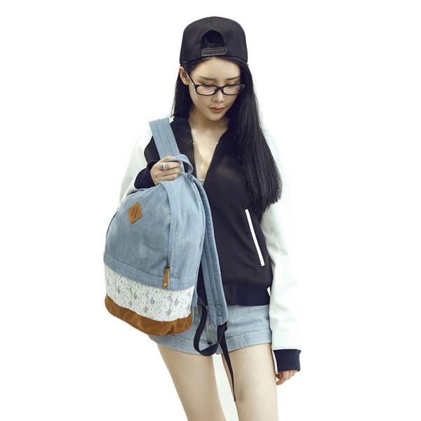 

xiniu 2017 новый женский холст рюкзак опрятный стиль студент школьные сумки женский рюкзак путешествия mochila дамы сумки на ремне