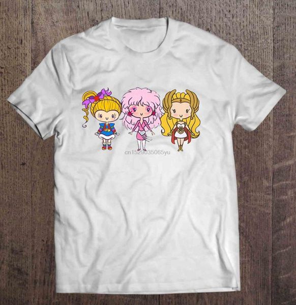 

men t shirt lil cuties -eighties ladies women t-shirt, White;black