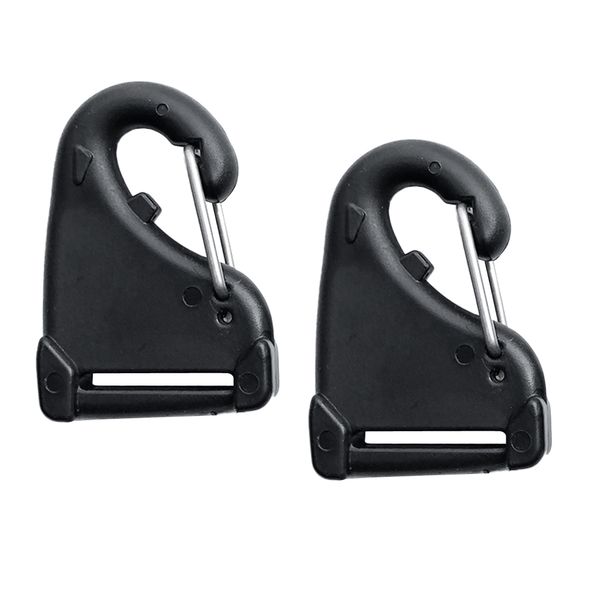 

2 pcs nylon kayak webbing snap hook snap hook carabiner outdoor kayak canoe