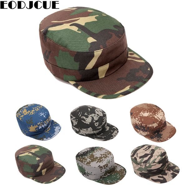 

outdoor summer fishing cap jungle baseball caps hunting hat bionic breathable camouflage men women dad snapback hats, Blue;gray