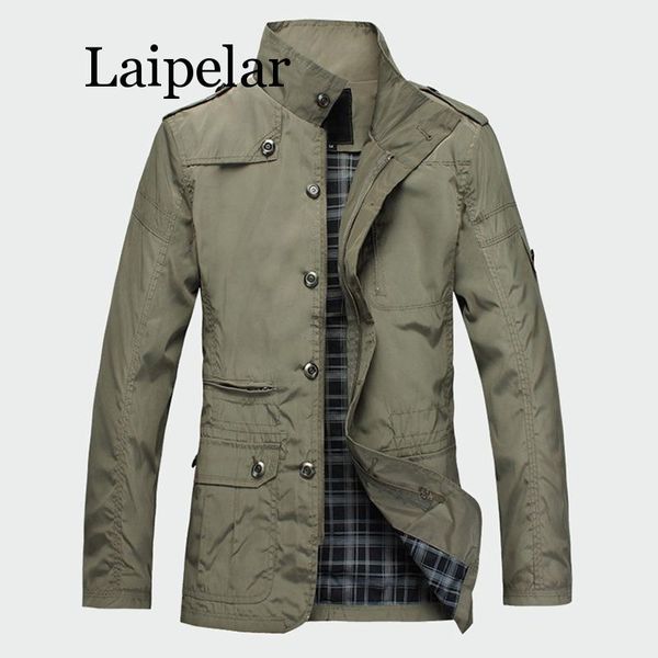 

laipelar fashion thin men's jackets sell casual wear korean comfort windbreaker autumn overcoat necessary spring men coat m, Black;brown