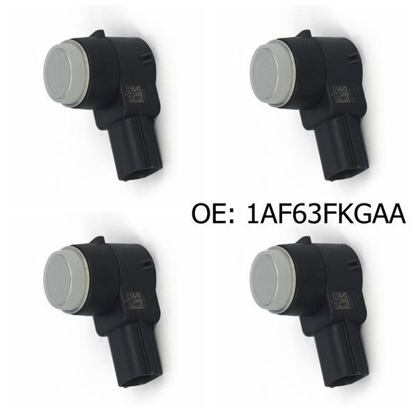 

4pcs new pdc parking sensor 1af63fkgaa backup reversing assist sensor for d odge c hrysler j eep car radar detector high quality