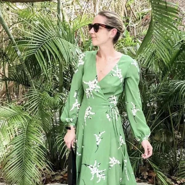 

simple vitality women more wearing ways floral chiffon kimono dress feminine clothing 2019 blusas mujer de moda &a, White