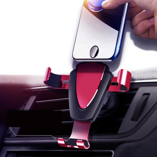 

car phone mount air vent cell phone holder for car compatible with iphone and android phone