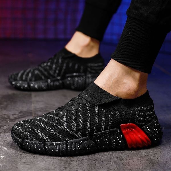 

outdoor women trainers socks sneakers fashion sport shoes for men weave breathable mesh 2019 running shoes jogging fitness