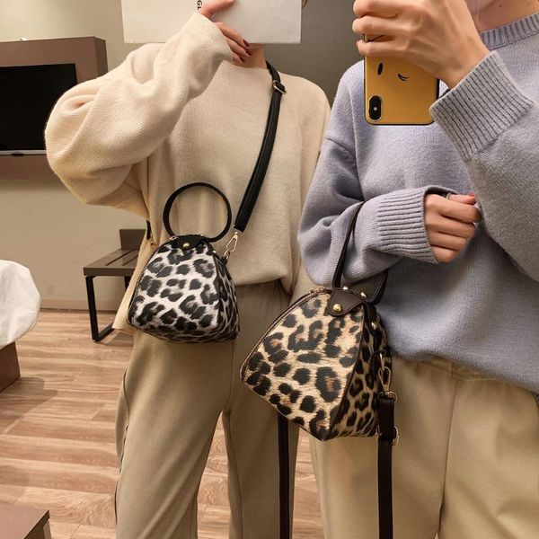 

handbags messenger bags leopard print women trend large capacity leather shoulder bag messenger bag borse da donna #t1g