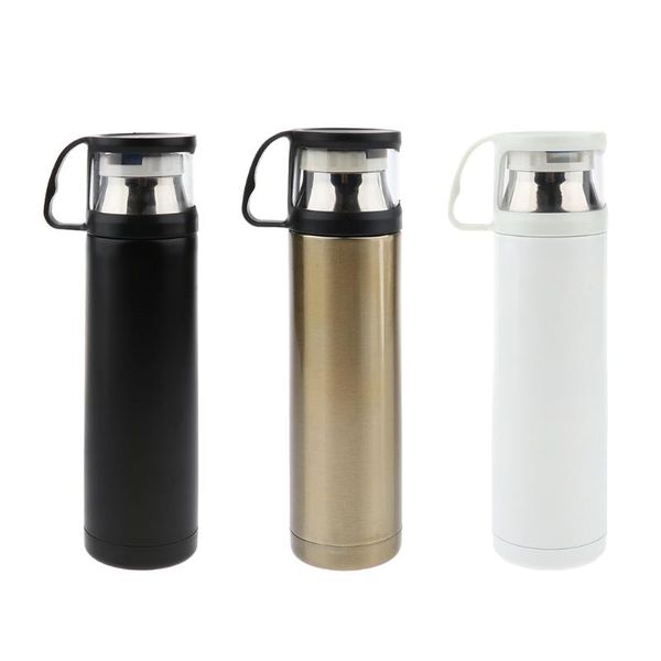 

vacuum-insulated stainless steel water bottle adults outdoor camping cycling drinking flask 500ml water tank container