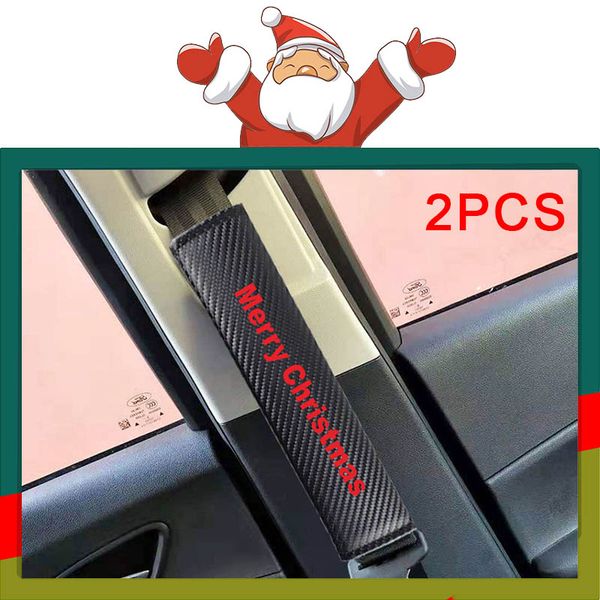 

2pcs car seat belt shoulder pads christmas 2019 new year car accessories seat belt cover