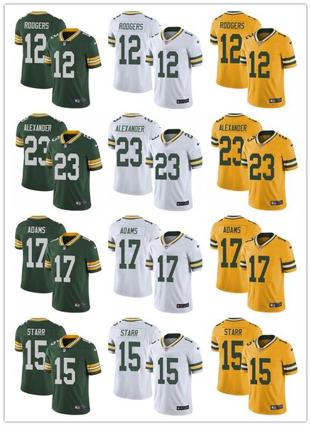 

Men 039 women 039 youth green bay 12 aaron rodger 23 jaire alexander 17 davante adam 15 bart tarr green cu tom football jer ey pac