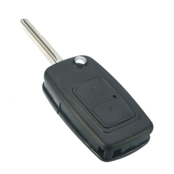 

1pcs 2 buttons modified remote key shell car key case with uncut blade blank for chery a5 fulwin tiggo e5 a1 cowin easter