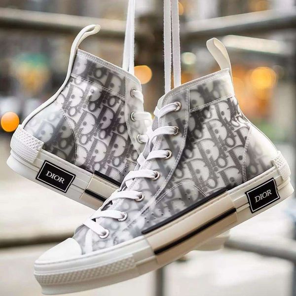 

Dior Converse B23 Nike Air Bleu Oblique AJ1 High Top Low Designers KAWS By Kim Jones Trainers Kanye West Hommes Femme Men Women Sports Running Shoes Sneaker Canvas Shoes