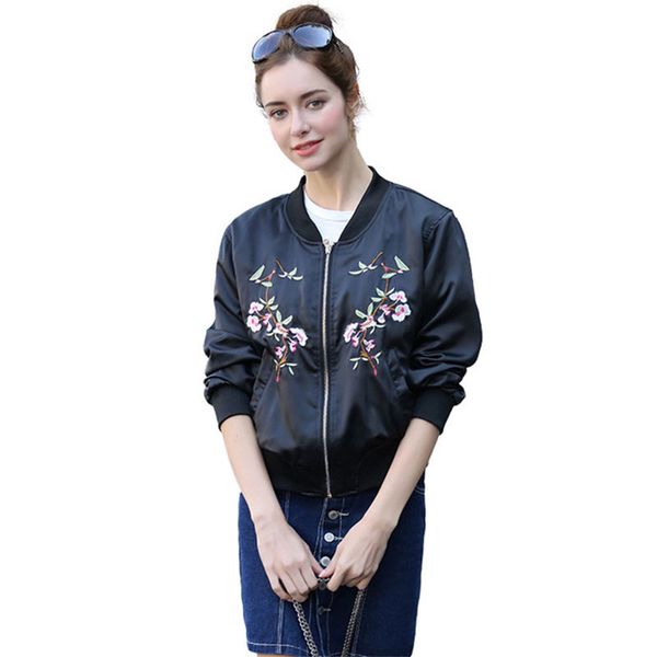 

women's long sleeve 2019 new women's fashion baseball coat v-neck women clothes trending products harajuku winter coats boho, Black;brown