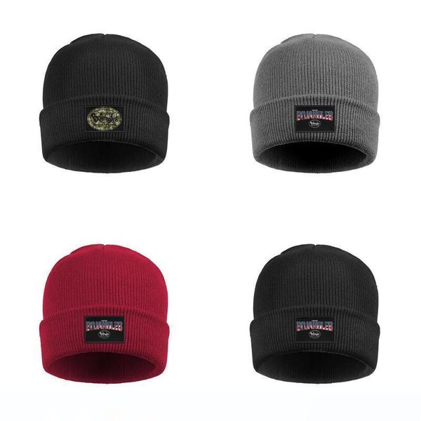 

fashion bojangles' famous chicken camouflage slouchy beanie skull hats stylish american flag flash gold french fries, Blue;gray