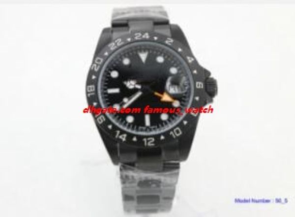 

fashion men wristwatch white black dial 216570 42mm silver black stainless steel bracelet automatic luxury watch ing, Slivery;brown