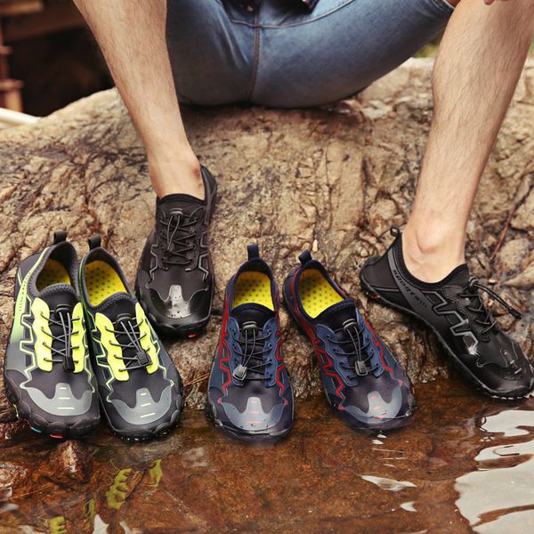 

newly men water shoes sports aqua barefoot quick dry breathable non-slip for outdoor boating beach bn99