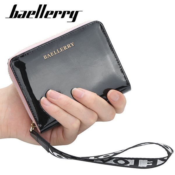 

короткие бумажник baellerry женская мода горизонтальная молния карты сумка новая мода с карт нулевой кошелек, Red;black