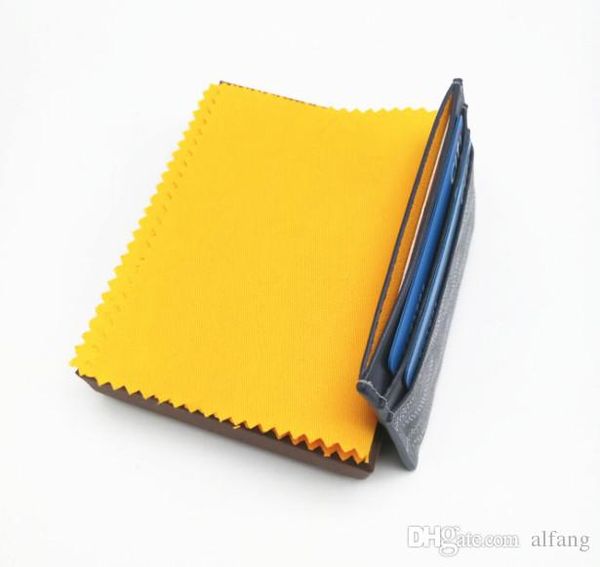 

Pari tyle luxury de igner cla ic famou men women famou genuine leather gy credit card holder mini wallet