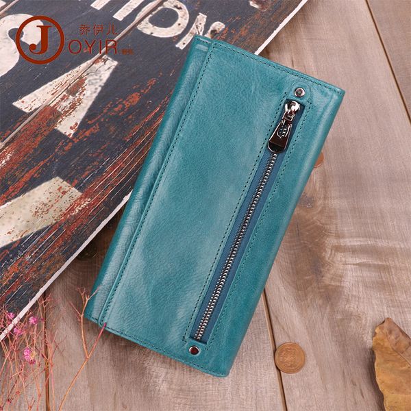 

wallets korean fashion lady wallet retro leather multi card holder phone bag, Red;black