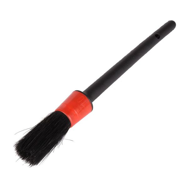 

black multi-function car wash slit brush clean seat detail brush motorcycle car detail