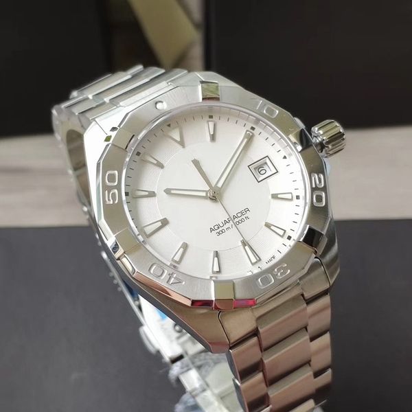 

sapphire glass original swiss movement gauge diameter 41mm 316l refined steel designer watches luxury mens watches men watch, Slivery;brown