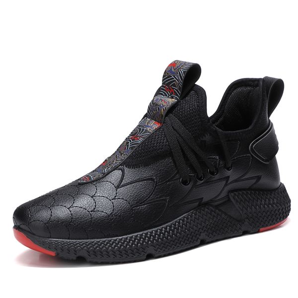 

size 39-45 shoes men sneakers summer trainers ultra boosts zapatillas deportivas hombre breathable casual shoes sapato masculino, Black