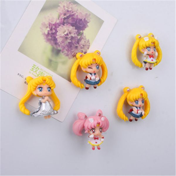 

zocdou cattoon japanese girl sailor moon fridge refrigerator magnet paster sticker icebox child toy koelkast refrigerador