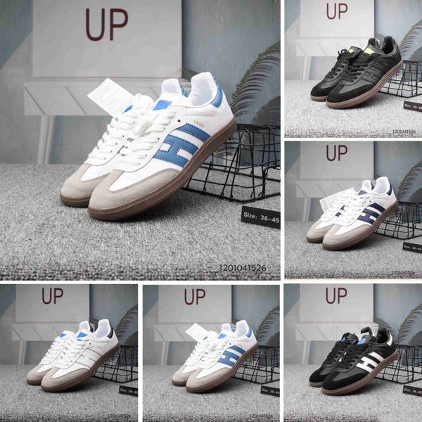 

samba trainers mens casual shoes fashion designer brand leather gazelle og black white pink men runner womens sneakers sports shoes