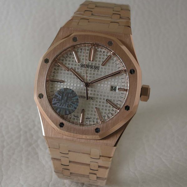 

brand designer mens watch luxury mens watch steel belt fashion retro gold watches carved philip man casual quartz wristwatches ha8, Slivery;brown