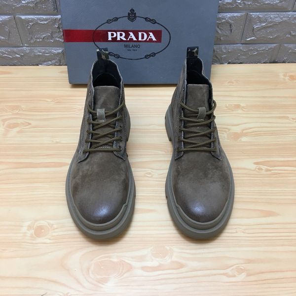 

new style luxury men's casual sports basketball shoes fashion platform lace-up high-men's shoes frosted leather upper vintage colo, Black