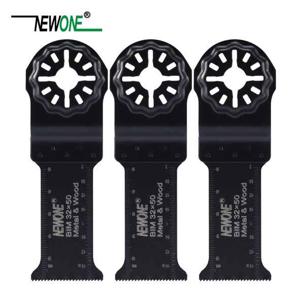 

newone 32*50mm starlock long bim saw blades fit power oscillating tools for wood metal cut remove nails and more