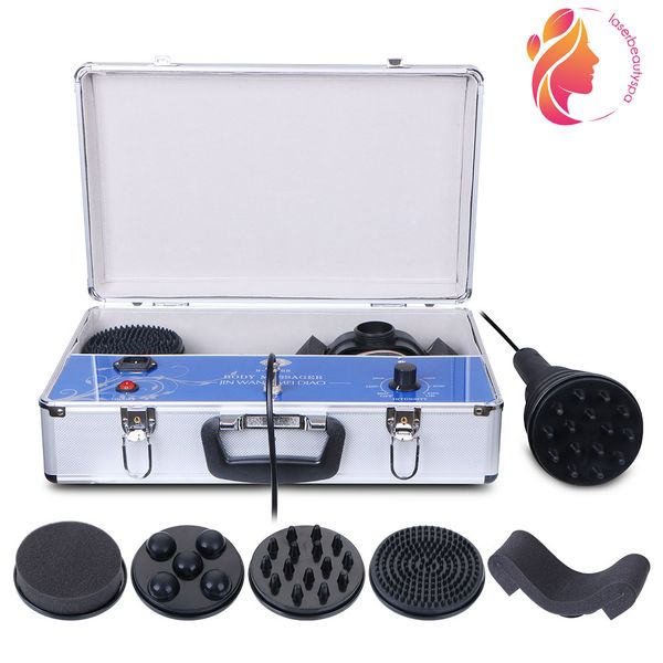

protable 5 in 1 cellulite removal massager vibration slimming skin lifting fat burner body contour machine
