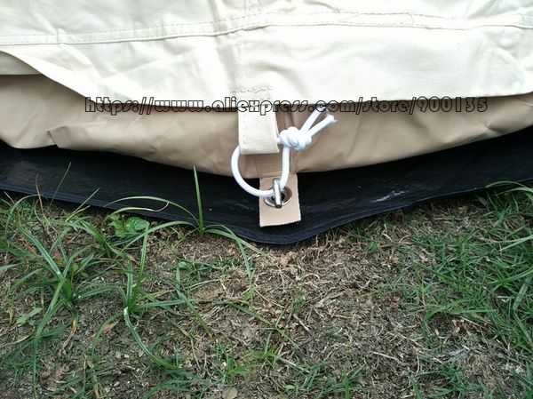 

outdoor waterproof diameter 4m bell tent four seasons sibley glamping tent