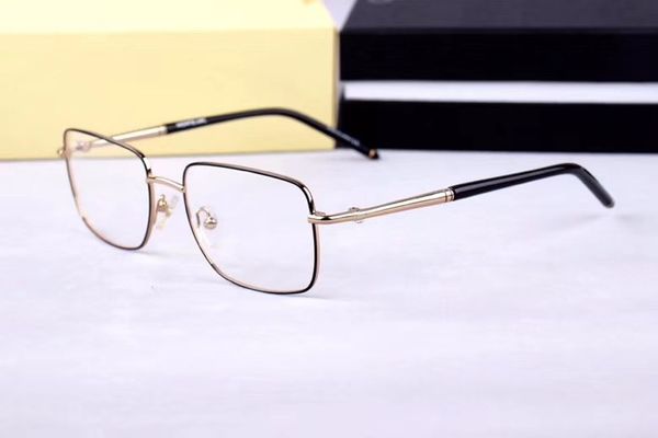 

the new frames 0072o fashion men's casual business wild spectacle frames plain glass picture frame myopia 55-18-145, Silver