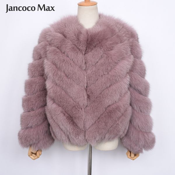 

women luxury fashion real fur coats winter thick warm natural fur outerwear lady jacket fluffly s7504, Black