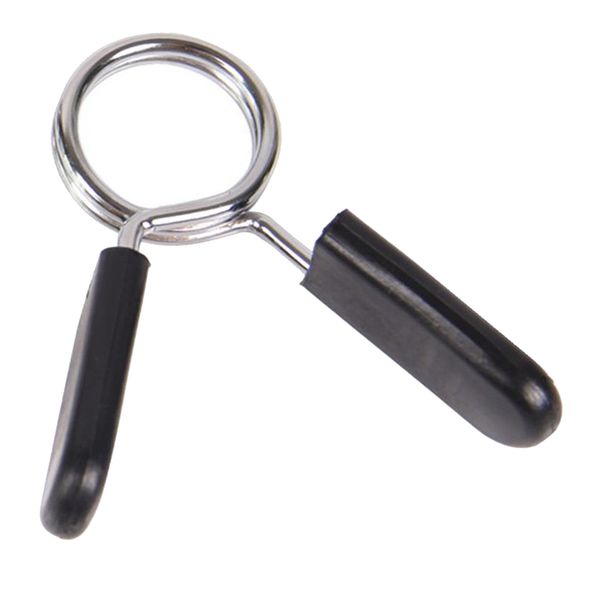 

2x barbel spring clip dumbbell bar collar clamp weightlifting bar spin lock