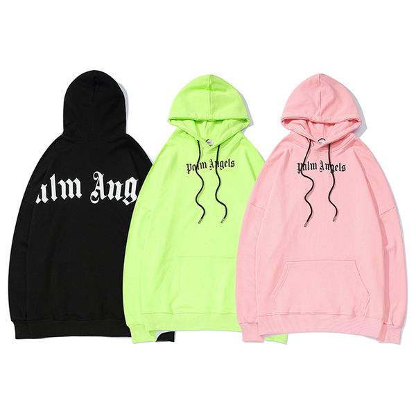 

palm angel hoodie men's designer sweatshirt letter print sweashirt hoodie hip hop fashion men women long sleeve, Black