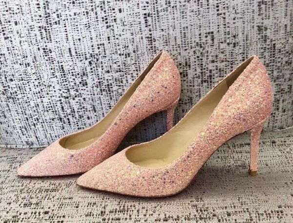 

designer women heels red bottoms pumps high heels leather rhinestones nude pointed toes round red bottom dress wedding shoes 35-42, Black