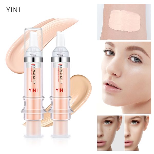 

qic face concealer foundation makeup liquid foundation cream matte base face concealer cream brighten moisturizer primer