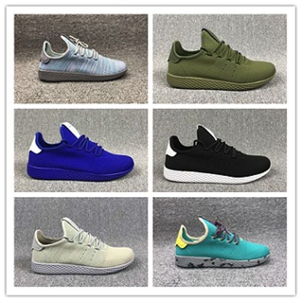 

2018 pharrell williams x stan smith tennis hu primeknit men women running shoes sneaker tubular shadow runner sports shoes bb74