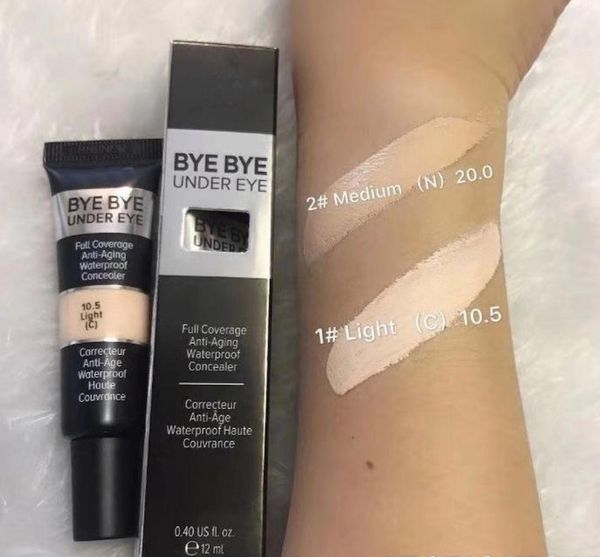 

brand eyes concealer cosmetics bye bye under eye bb cream longwear nourishing waterproof primer eye concealer light medium makeup 60 pcs dhl