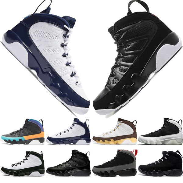 

9 9s dream it do it unc mop melo mens basketball shoes la og space jam men bred anthracite black sports sneakers designer eur 40-47