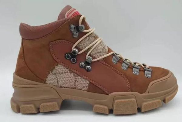 

high-top Casual shoes sneaker039Mens Ankle Booties Hiking Military Boot Womens Chunky Designer Shoes Anti Skid Martin boots Sneakers Flashtr