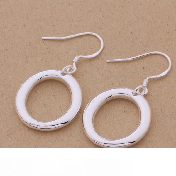 

fashion (jewelry manufacturer) 40 pcs a lot hang o earrings 925 sterling silver jewelry factory fashion shine earrings