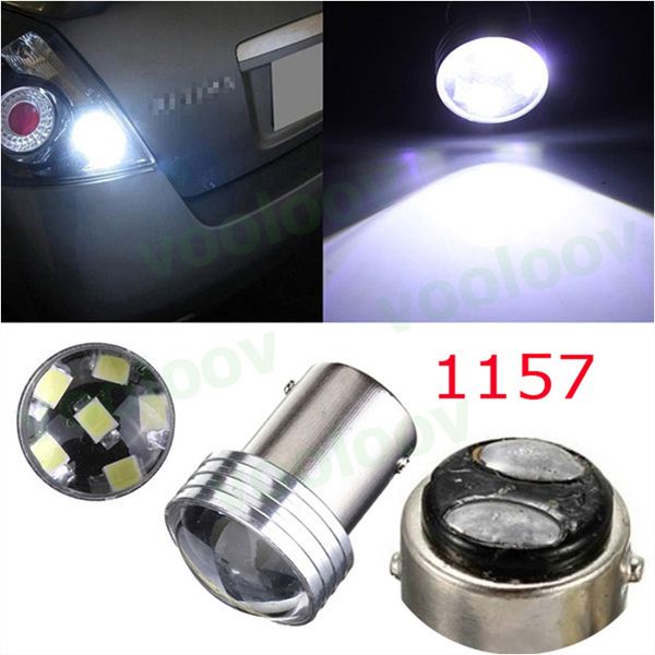 

1157 p21/5w 6 led 2835 dc12v projector car auto source backup reverse parking lamp bulbs bay15d 6smd white wholesales